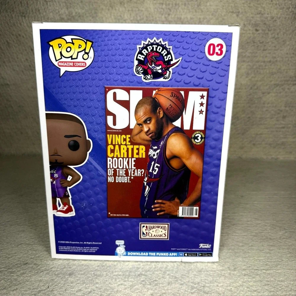 Vince Carter Funko Pop! Magazine Covers Slam Edition Toronto Raptors NEW A4‎